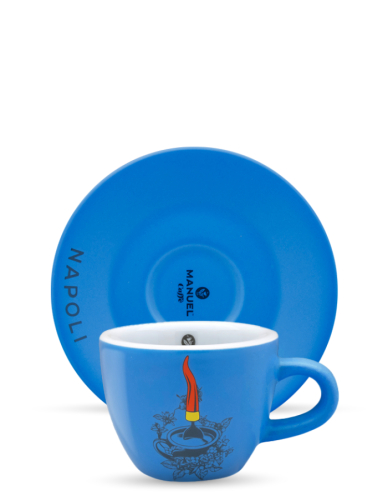 Manuel Caffe ��lka na espresso NAPOLI modr�